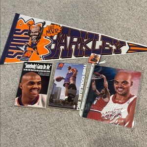 Charles Barkley Phoenix Suns Memorabilia Bundle